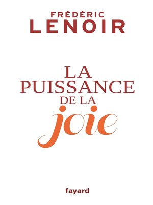 cover image of La puissance de la joie